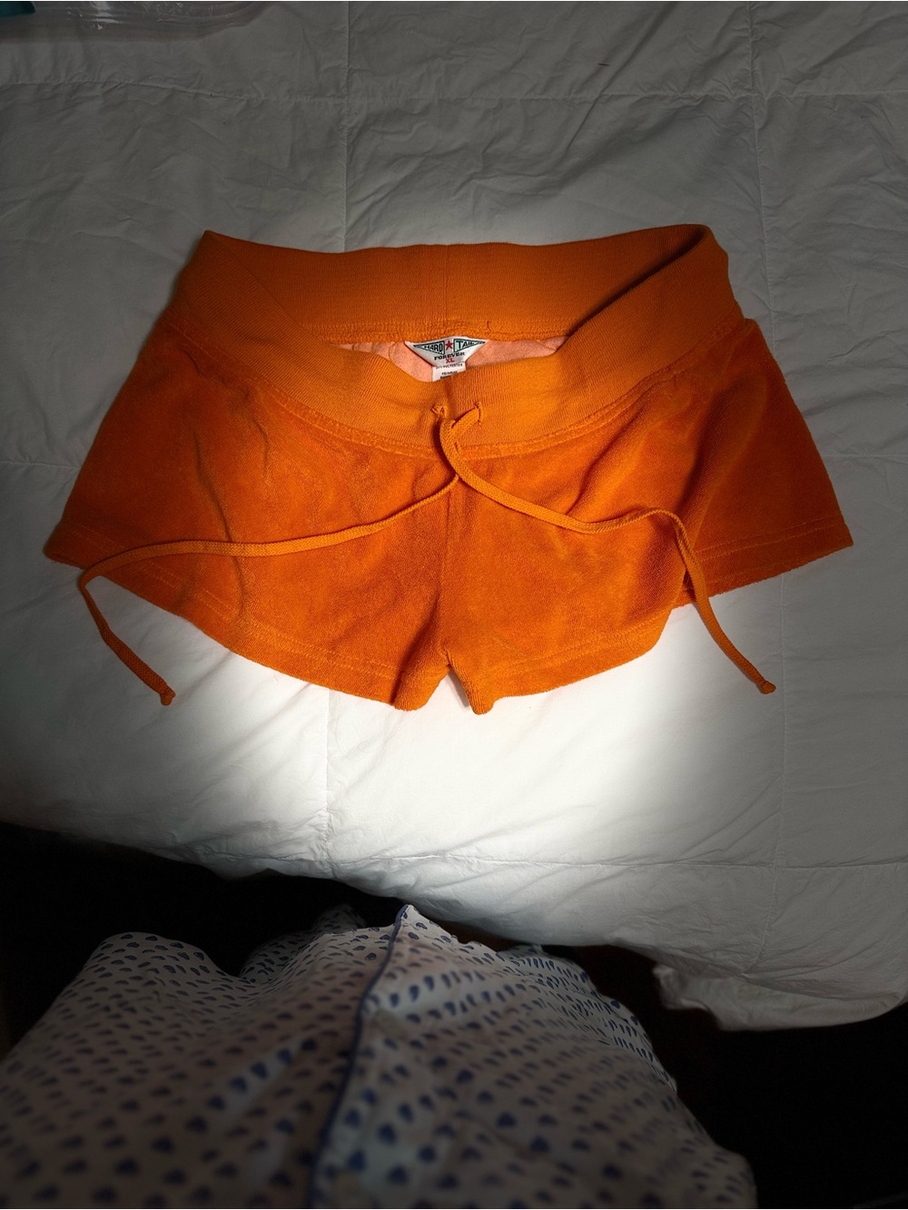 Hard Tail Bright Orange Drawstring Lounge Shorts
